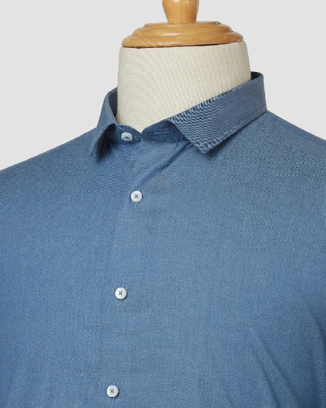 Steal Deal Thomas Mason Frosty Twill Shirt
