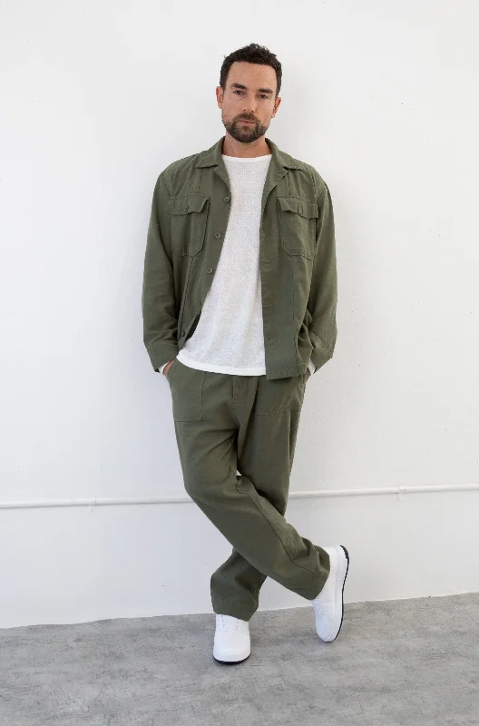 Deal Zone RHAH CARGO PANT - KHAKI