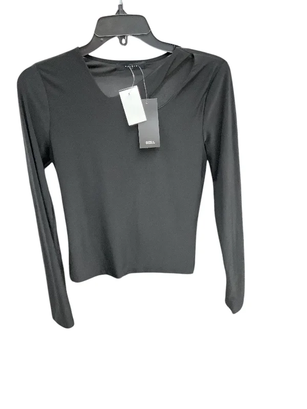 Weekend Specials to Delight Top Long Sleeve By Clothes Mentor In Black, Size: M