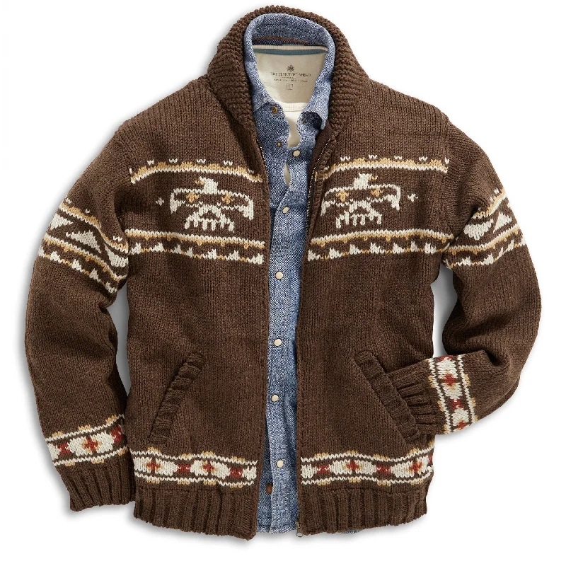 Overstock Sale Eagle Sweater Jacket
