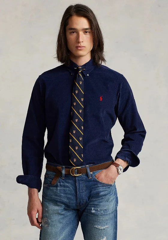 Your Weekend, Your Savings Ralph Lauren Fine Corduroy Shirt, Newport Navy