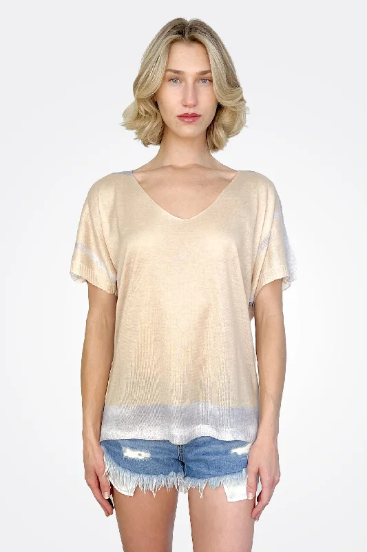 Weekend Savings Fiesta Zadig Shirt - Gold Glacier