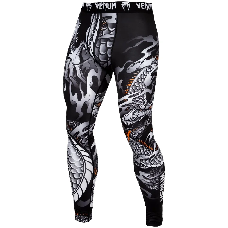 Great Deals Venum Dragon's Flight Compression Tights - Black/White