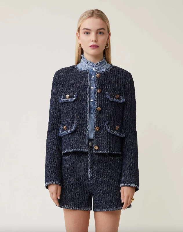 Mega Discount Diana Jacket - Blue Jeans