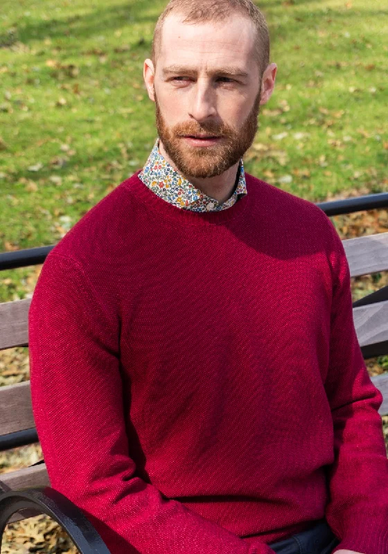 Year-End Deals Merino Wool Pique Crewneck Sweater