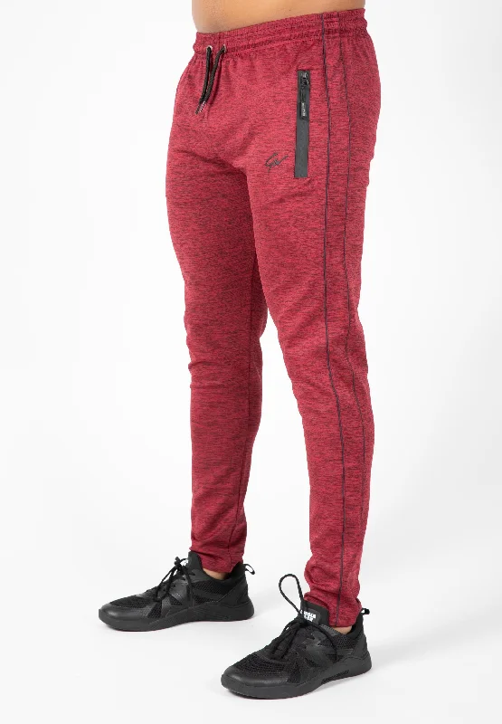 Weekend Discounts to Delight Wenden Track Pants - Burgundy Red