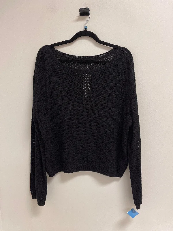 Steals and Deals Sweater By Clothes Mentor In Black, Size: L