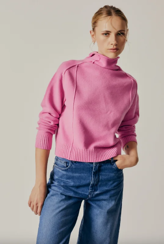 Final Clearance Monarda Pullover - Pink
