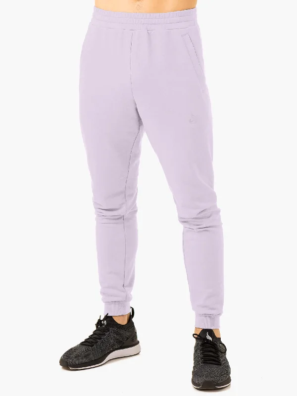 Limited Availability Heritage Fleece Track Pants - Lavender