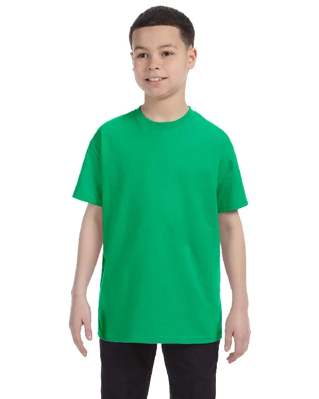 Exclusive Offer Gildan Youth Lightweight 100% Cotton T-Shirt | Irish Green