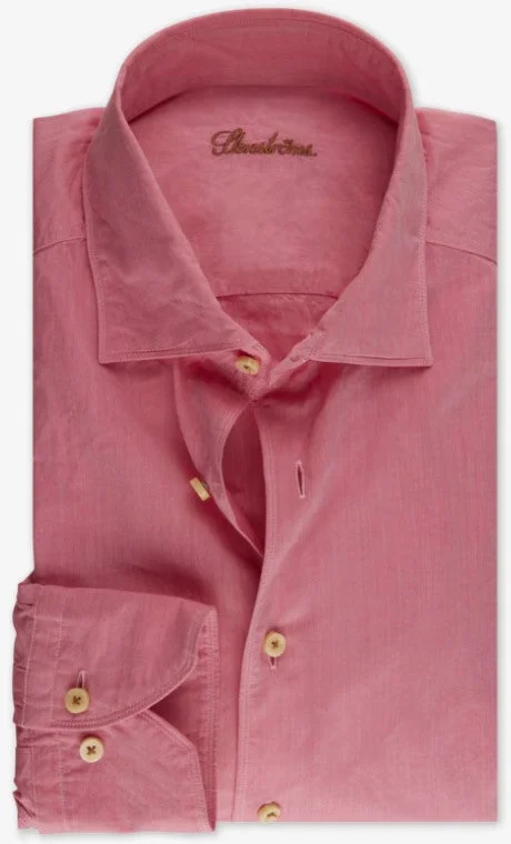 Weekend Savings Galore ID24350-Stenstroms Red Washed Poplin Shirt