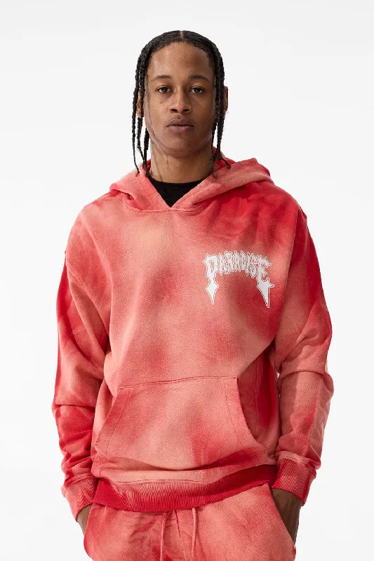 Can't Beat Afterlife Pullover Hoodie (Red)