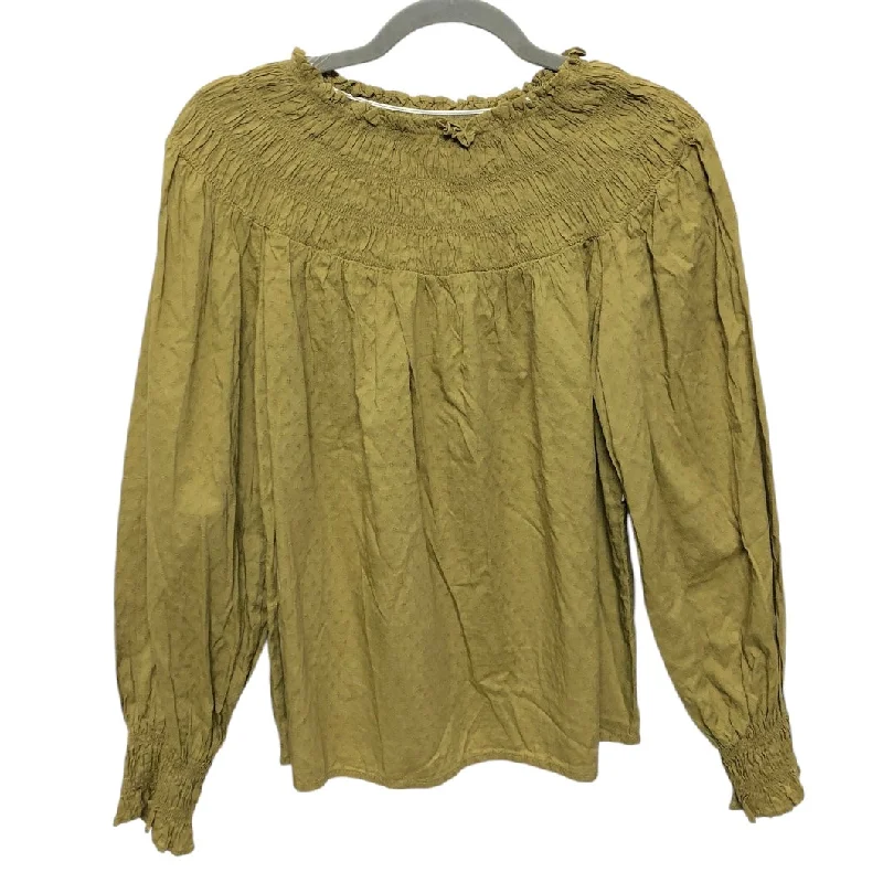 Weekend Savings Spectacle Top Long Sleeve By Universal Thread In Green, Size: Xs