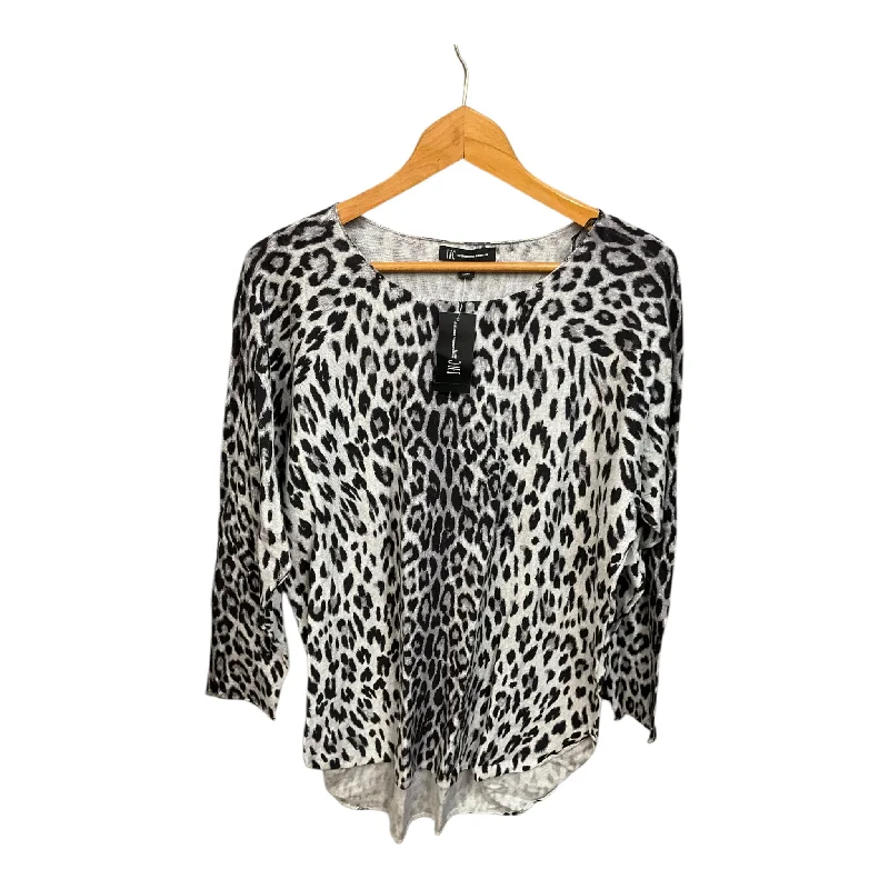 Weekend Discounts Worth Grabbing Top Long Sleeve By International Concepts In Animal Print, Size: Xlp