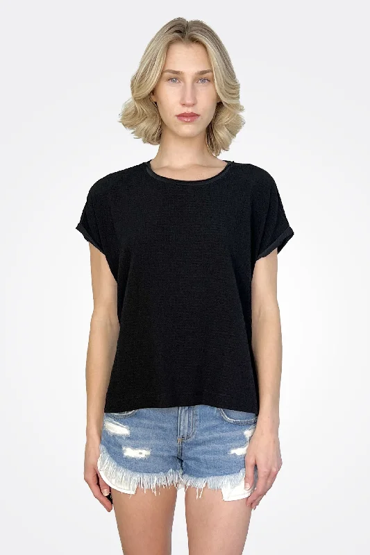 Weekend Specials to Indulge In Scrunch Blouse - Black