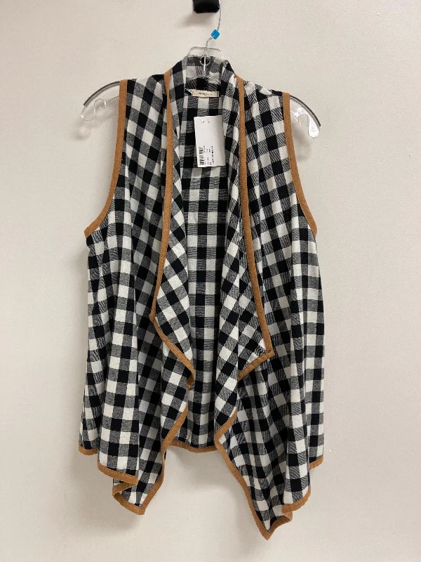 Weekend Specials Just for You Vest Other By Mon Ami In Black & White, Size: S
