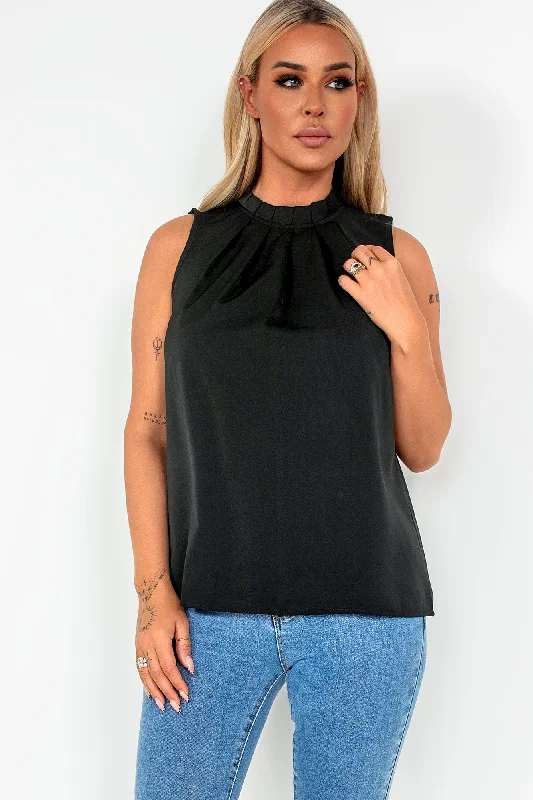 Weekend Bargains to Indulge In Peyton Black Sleeveless Top