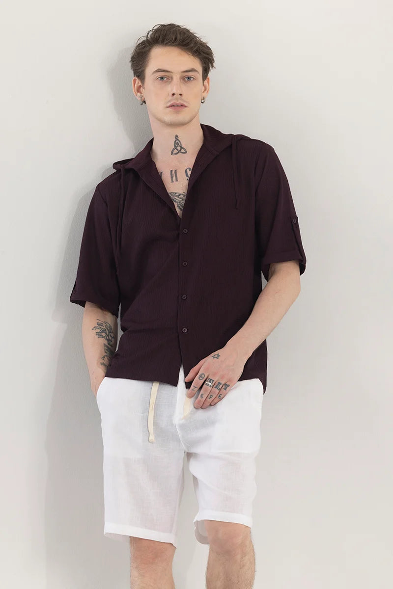 Overstock HoodiniShirt Burgundy Hoodie