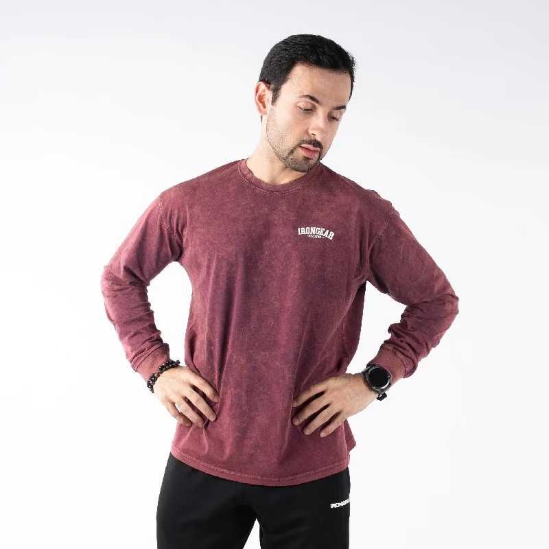 Value Pack Stone Wash Long Sleeve Tee
