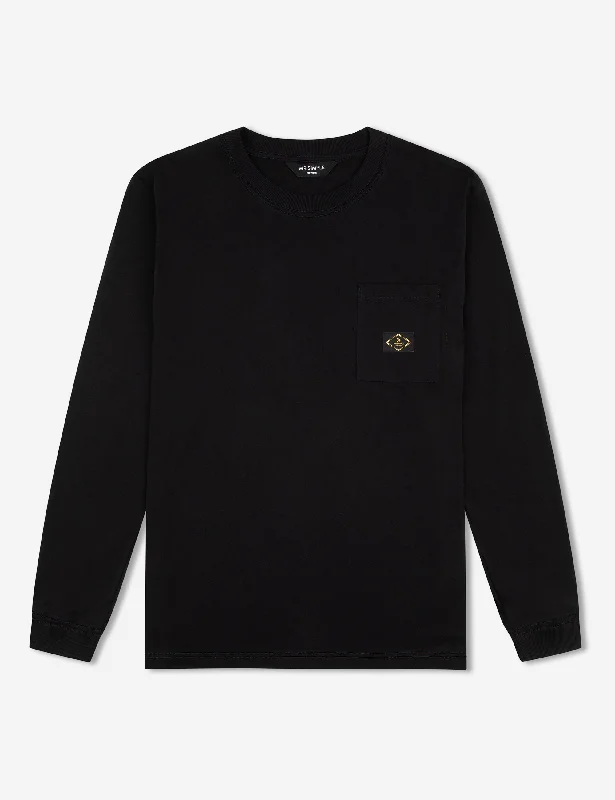 Special Offer Mondo Longsleeve Patch Tee - Black