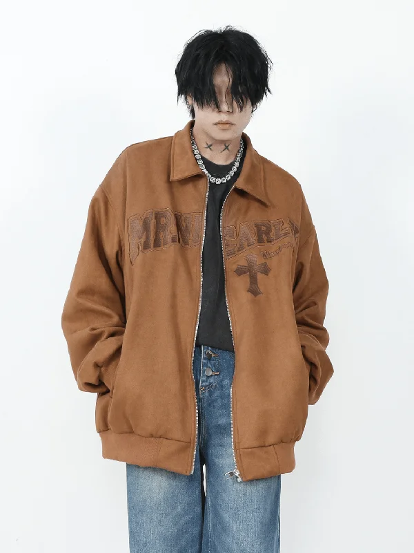 Weekend Bargains to Indulge In [MRNEARLY] suede vintage jacket na855