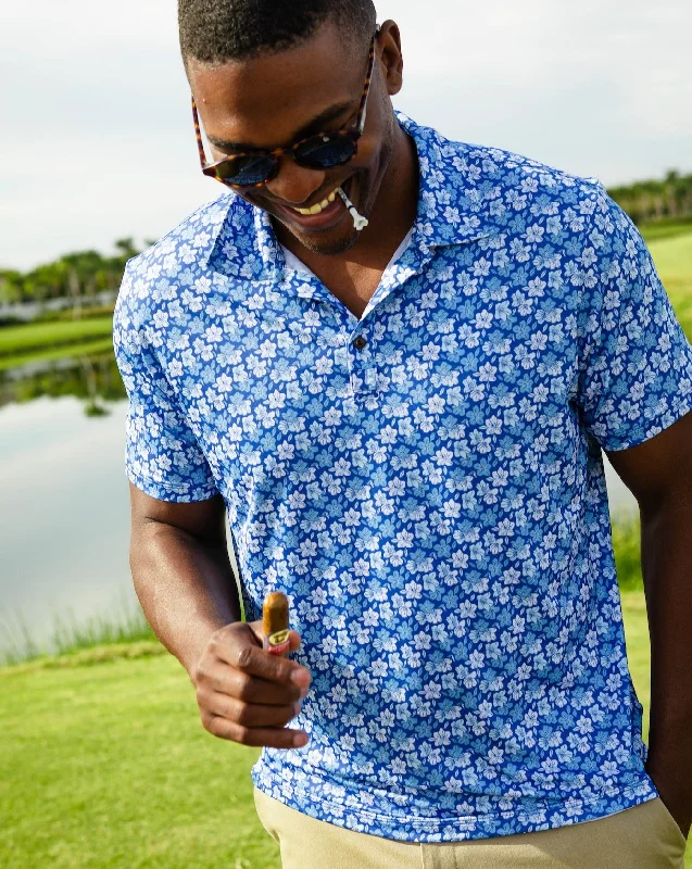 Crazy Deals The Azaleas - Blue - Golf Shirt