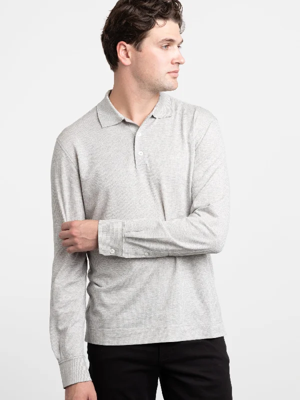 Big Deal Light Grey Henley