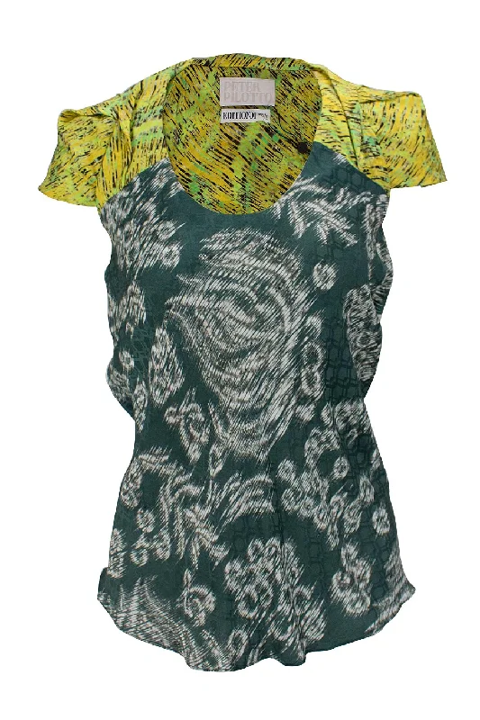 Weekend Bargains Just for You [ww8807] Peter Pilotto | Short sleeve top