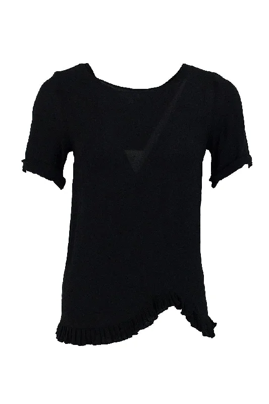 Weekend Deals That Impress [WW10424] Sandro | Short sleeve top