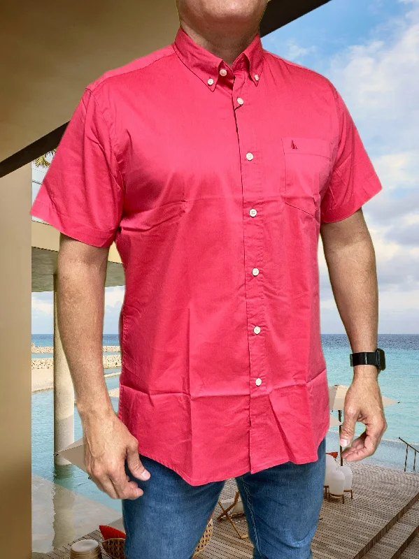Reduced Prices Regatta Short Sleeve Men's Woven Shirts Solid