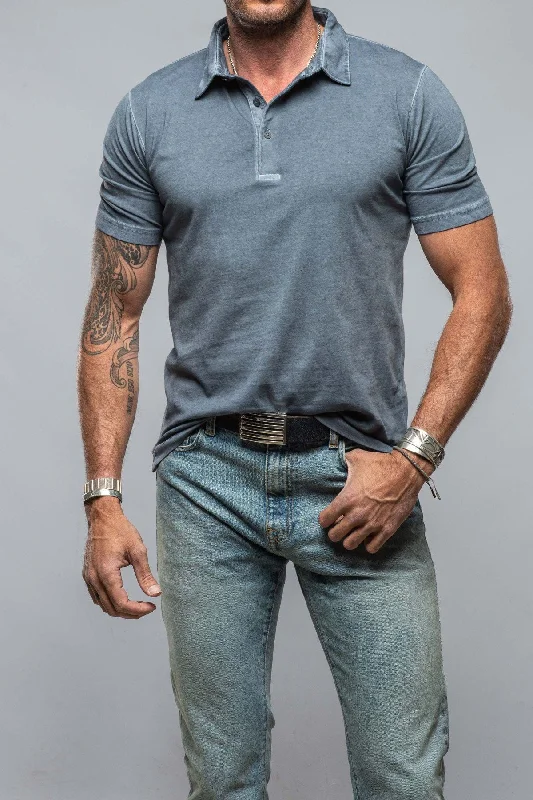 Great Deals Cruz Cotton Polo in Capri