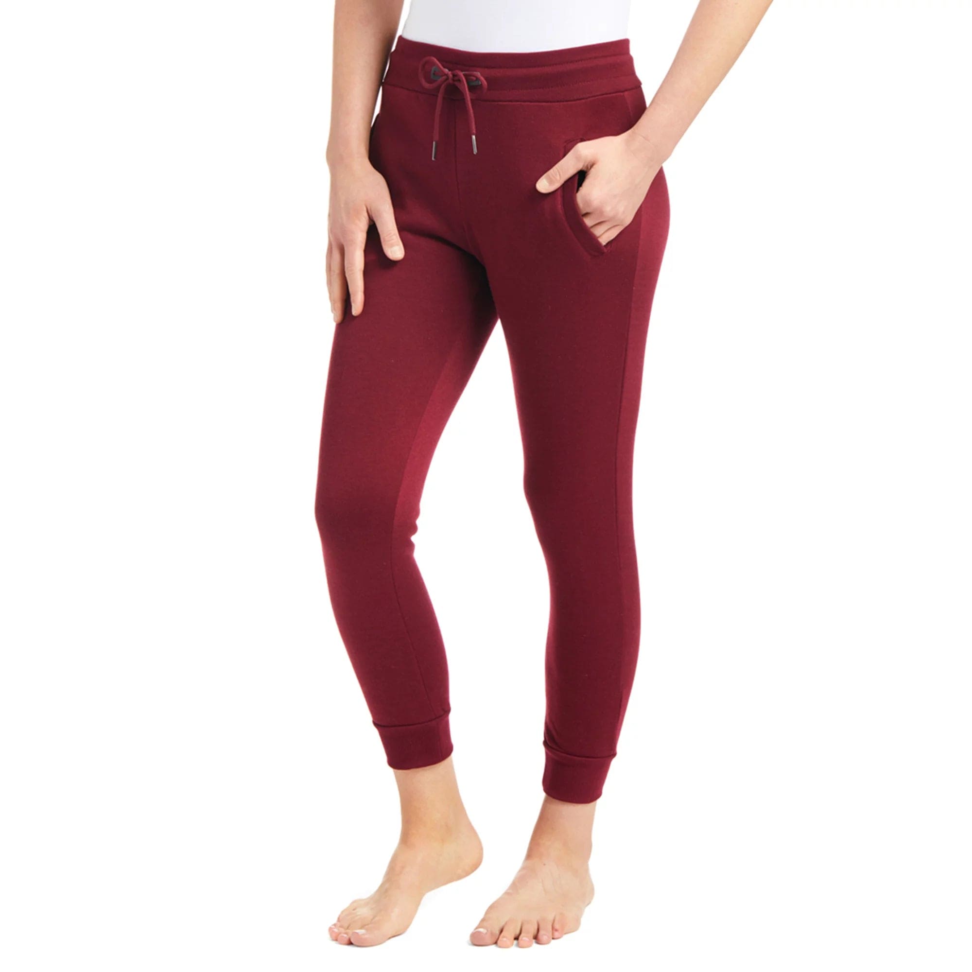 Solid Burgundy Fleece