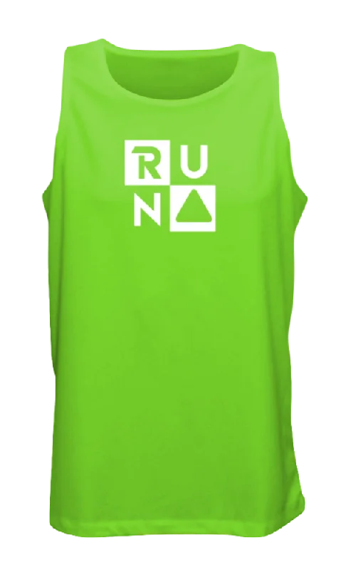 Early Access Men's Reflective Tank - RUN Squared