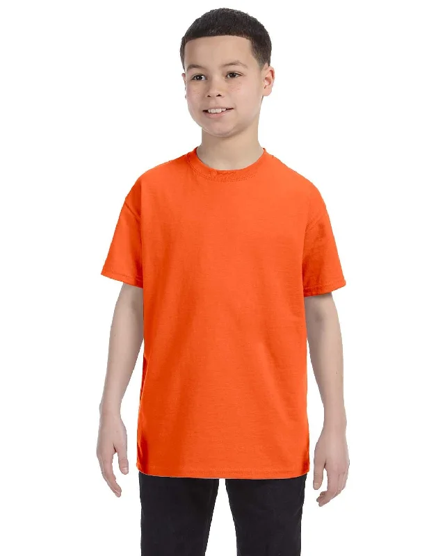 Hot Buy Gildan Youth Lightweight 100% Cotton T-Shirt | Orange