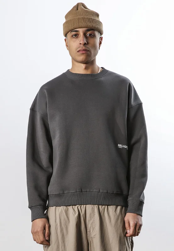 Great Deals LOGO RELAXED SWEAT COAL