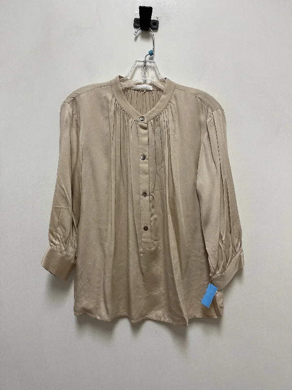 Exclusive Weekend Offers Inside Top Long Sleeve By Cma In Cream, Size: M