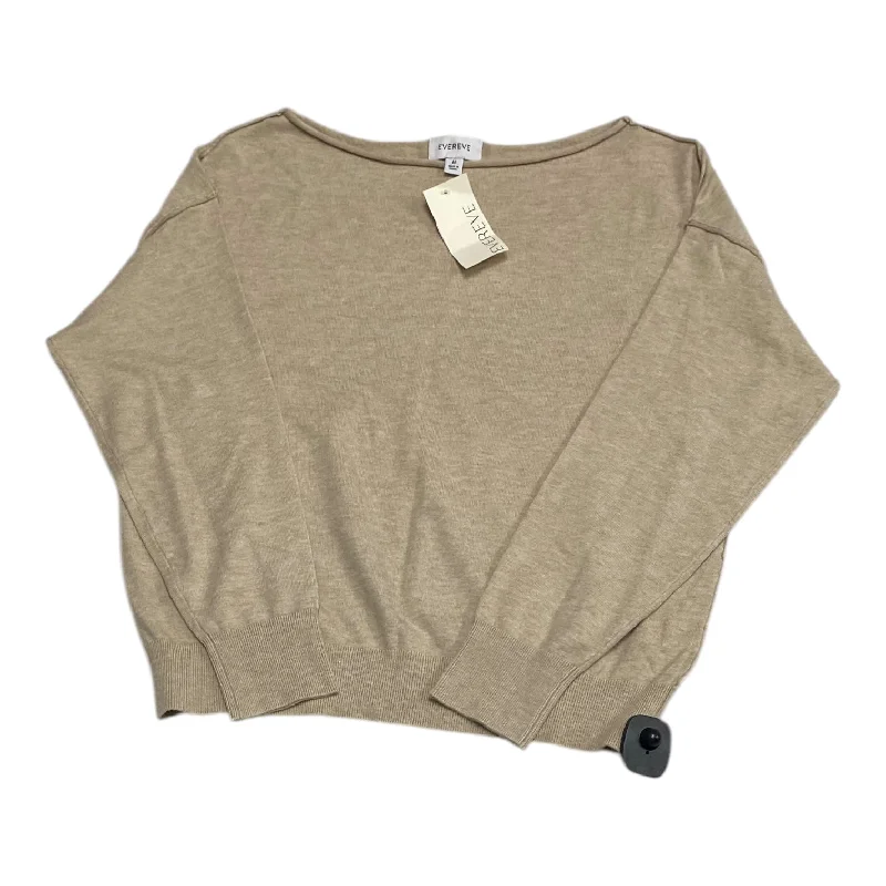Special Price Sweater By Evereve In Tan, Size: M