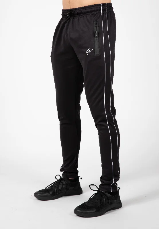 Top Pick Wenden Track Pants - Black/White