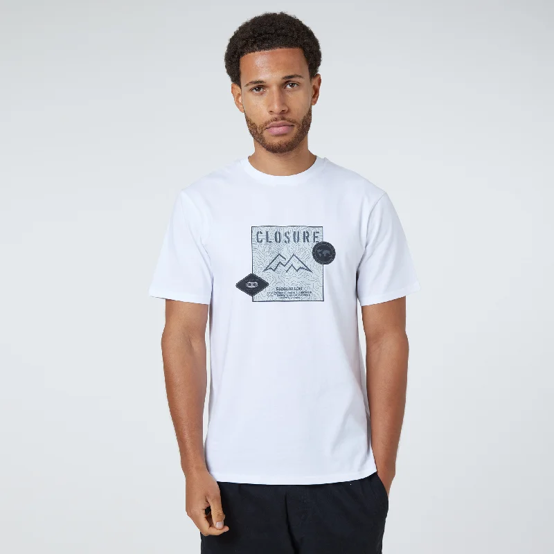 Price Reduction Box Explore T-Shirt | White