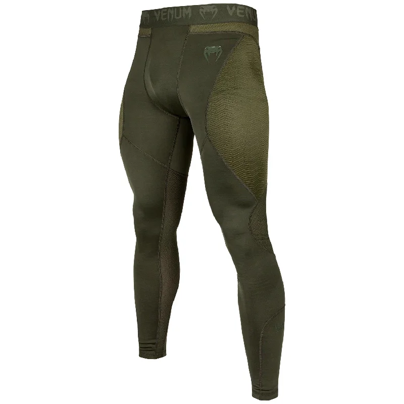 Weekend Deal Venum G-Fit Compression Tights - Khaki