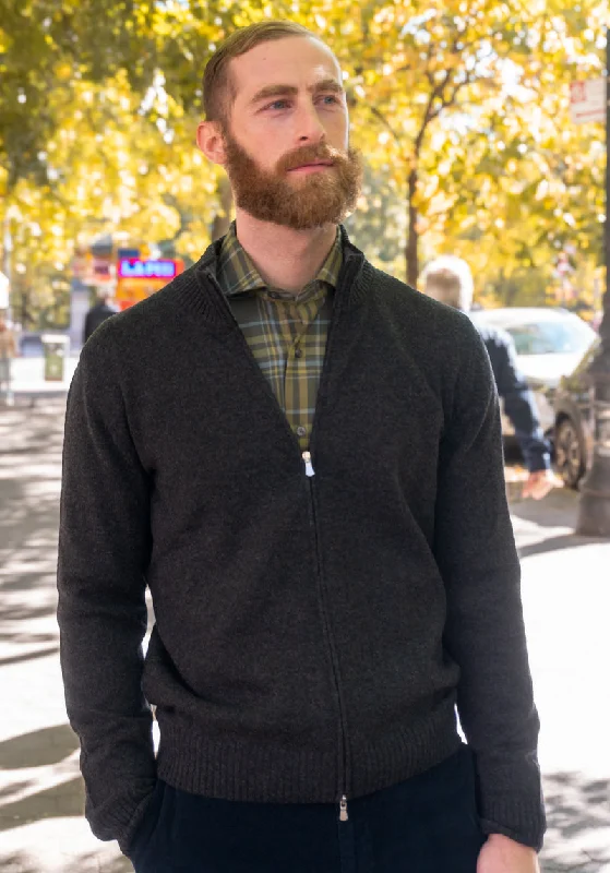 Price Slash Lambswool & Cashmere Full Zip Sweater