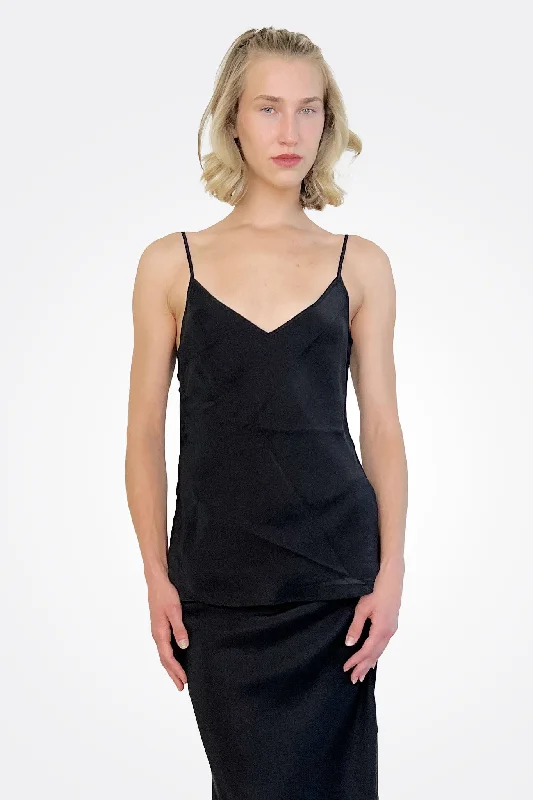 The Best Deal Wyanetta Silk Cami - Black