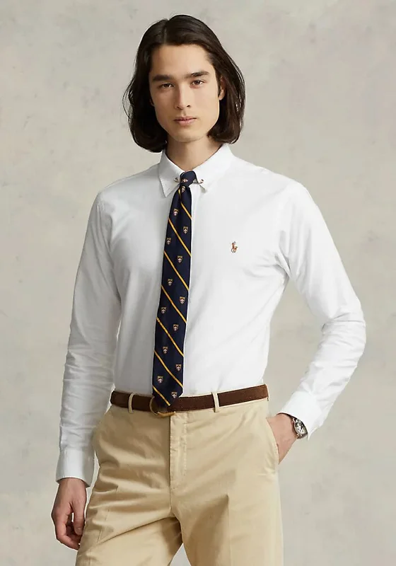 Weekend Discounts to Celebrate Ralph Lauren Custom Fit Oxford Shirt, White