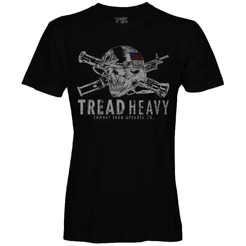 The Best Deal Tread Heavy Skull Operator Men's T-Shirt