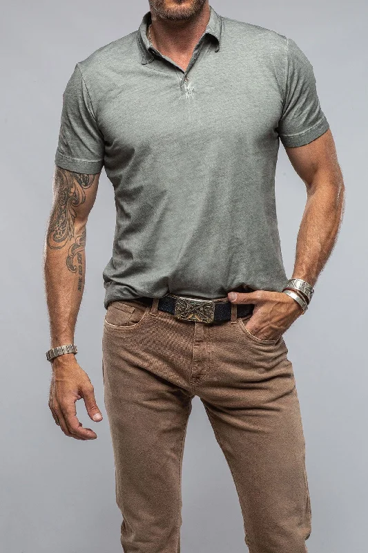 Today's Special Soho Polo in Steel Grey