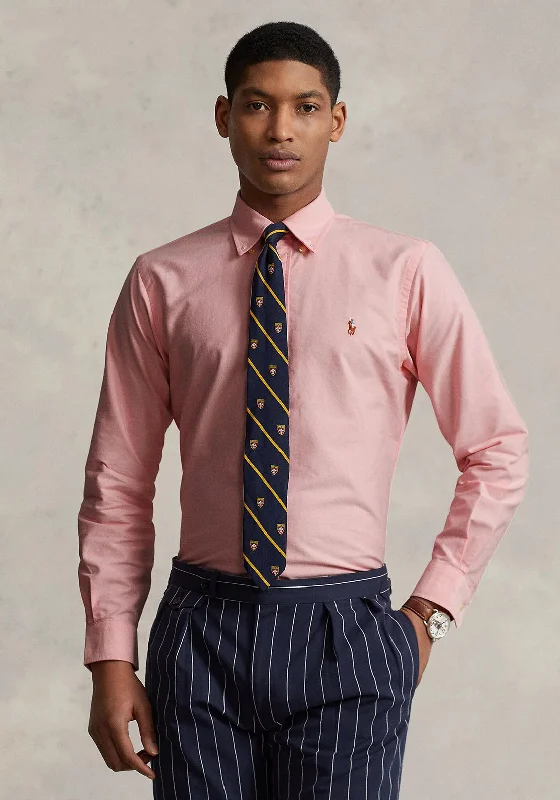 Weekend Offers That Tempt Ralph Lauren Custom Fit Oxford Shirt, Pink