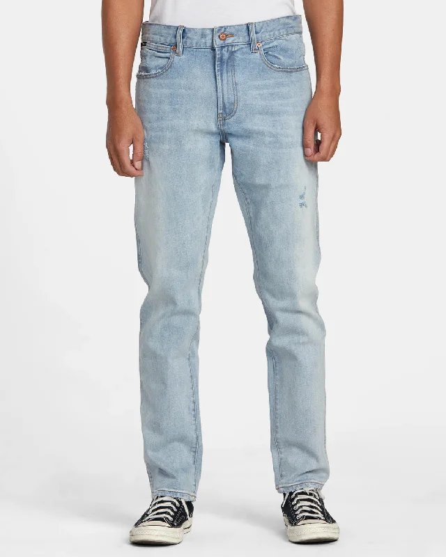 Limited Quantity Weekend Straight Fit Jeans - Bleach Wash
