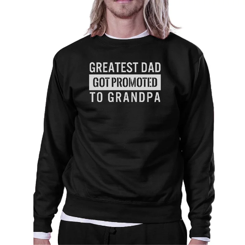 Today's Deal Promoted To Grandpa Sweatshirt Baby Announcement Gift For Grandpa