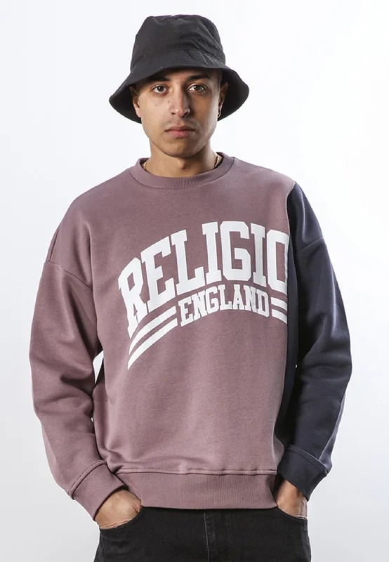 Act Fast SPLIT SWEAT DEEP MAUVE