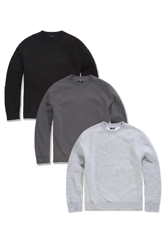 The Best Deal Uptown Crewneck Sweatshirt 3 Pack